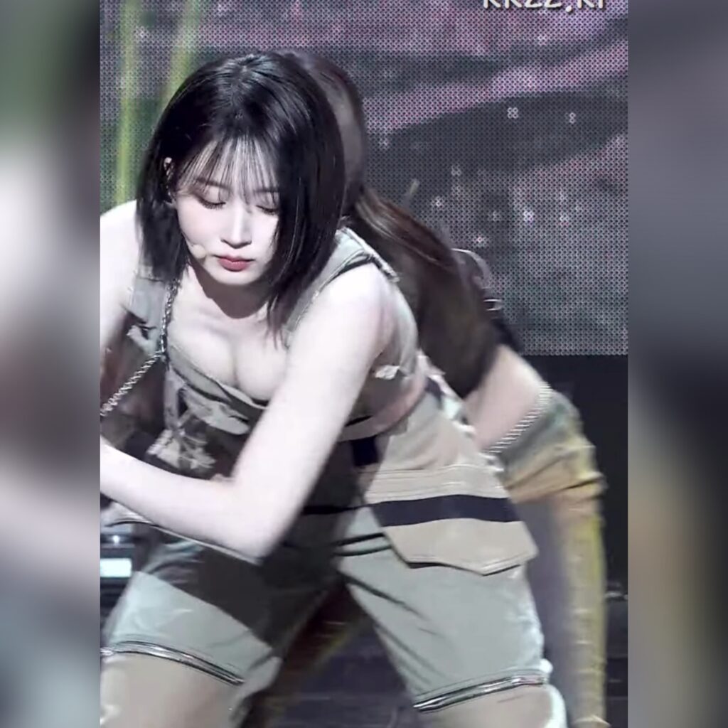 엔믹스 오해원 숙이는 안무 대쉬 DASH 음악방송