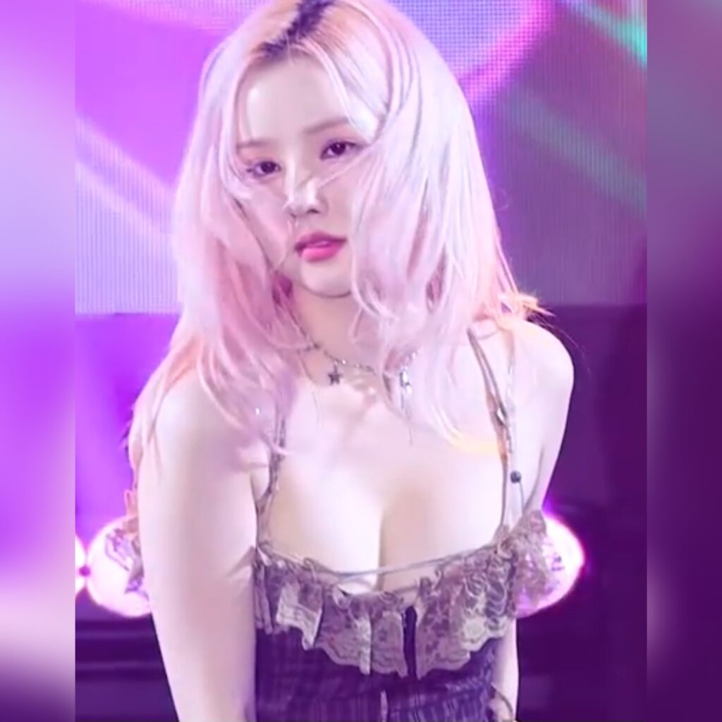 정말 하얀 비비지 은하 초고화질 직캠