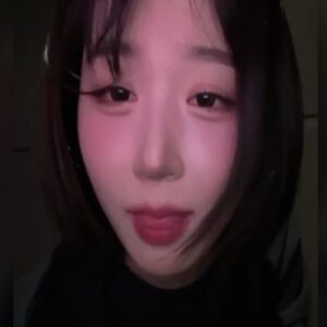 라이브 방송중 눈풀린 오해원