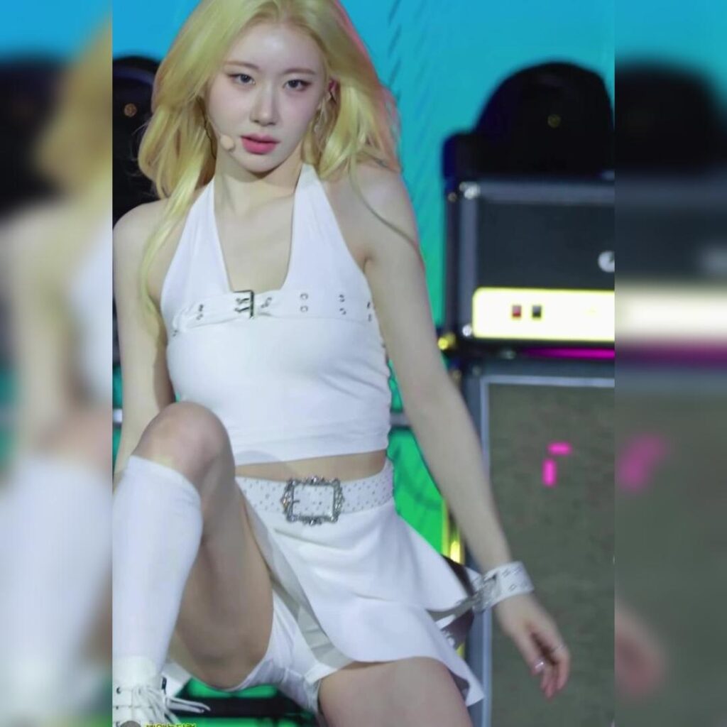 퍼스널컬러가 금발인거 같은데 있지 채령