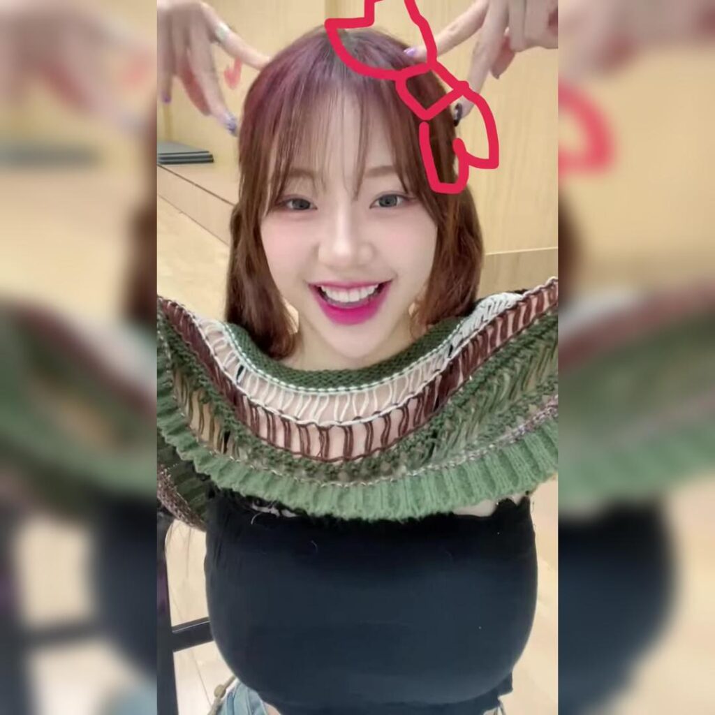 라이브 방송중 두팔을 들어올리는 말이 안되는게 드러나는 시그니처 지원 ㄷㄷ