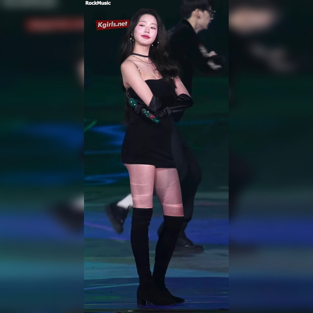 아이브 장원영 가요대축제에서 리즈 갱신