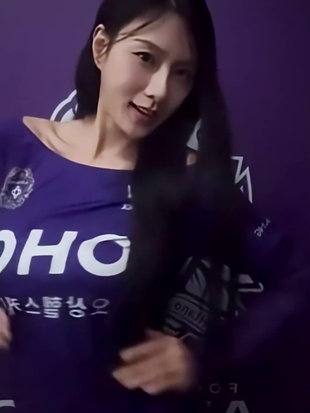 FC안양 승리요정 에이핑크 오하영 가슴 쓸어내리는 웨이브 댄스 미쳤다 레전드 후방주의