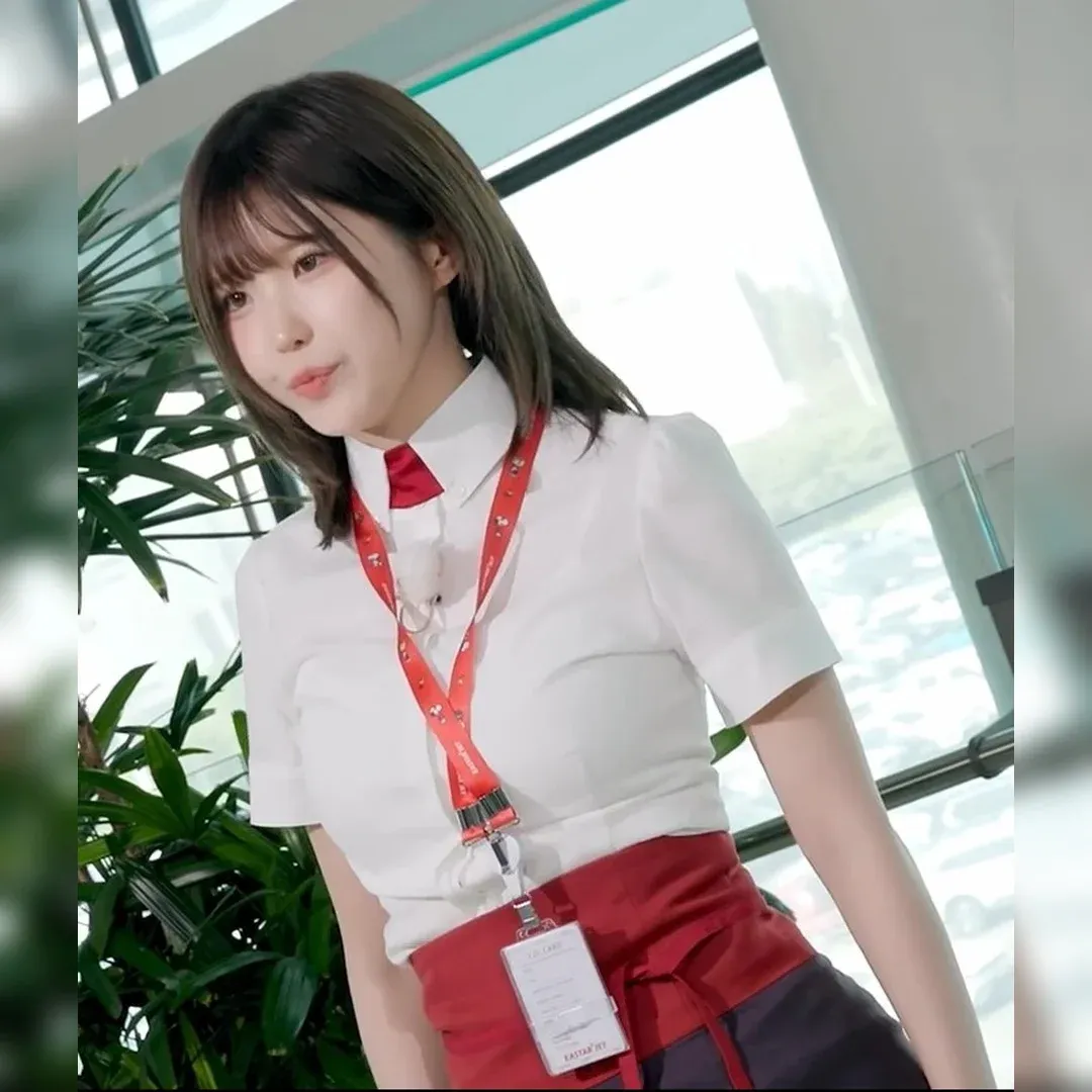 fromis_9’s Song Hayoung Stuns in Flight Attendant Look with Flawless Curves