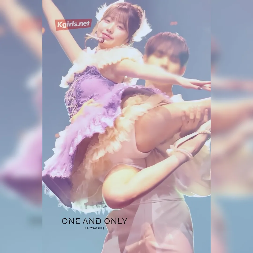 张元英芭蕾身材直拍！Melon颁奖礼上腿和腰太绝了😭