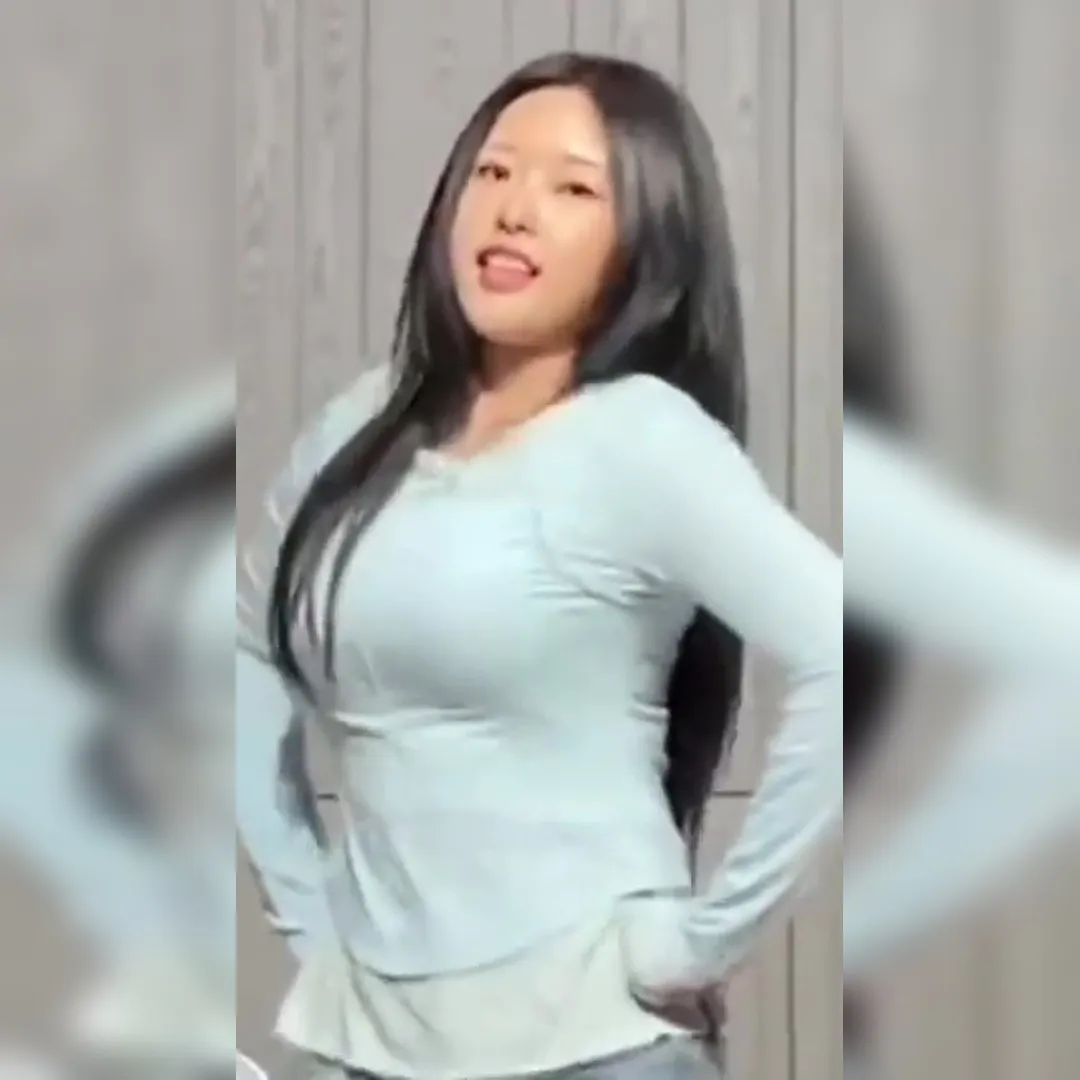 Lussemble 惠珠 天藍色T恤的震撼彈跳太瘋狂了 傳奇再現 ㄷㄷ 後方注意