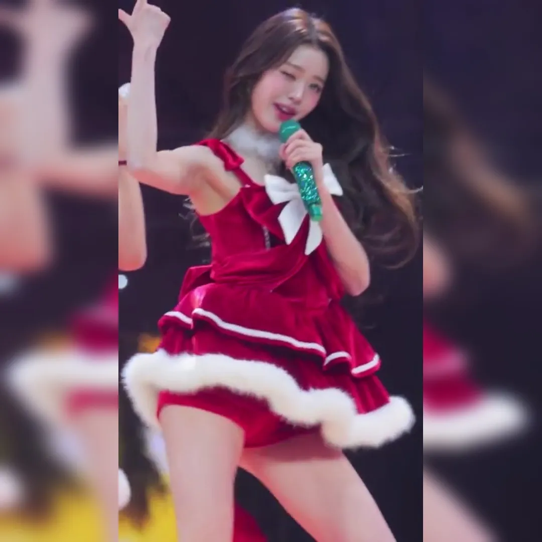 チャン・ウォニョンのサンタガール衣装、完璧なボディライン！レッドベルベットがすごい