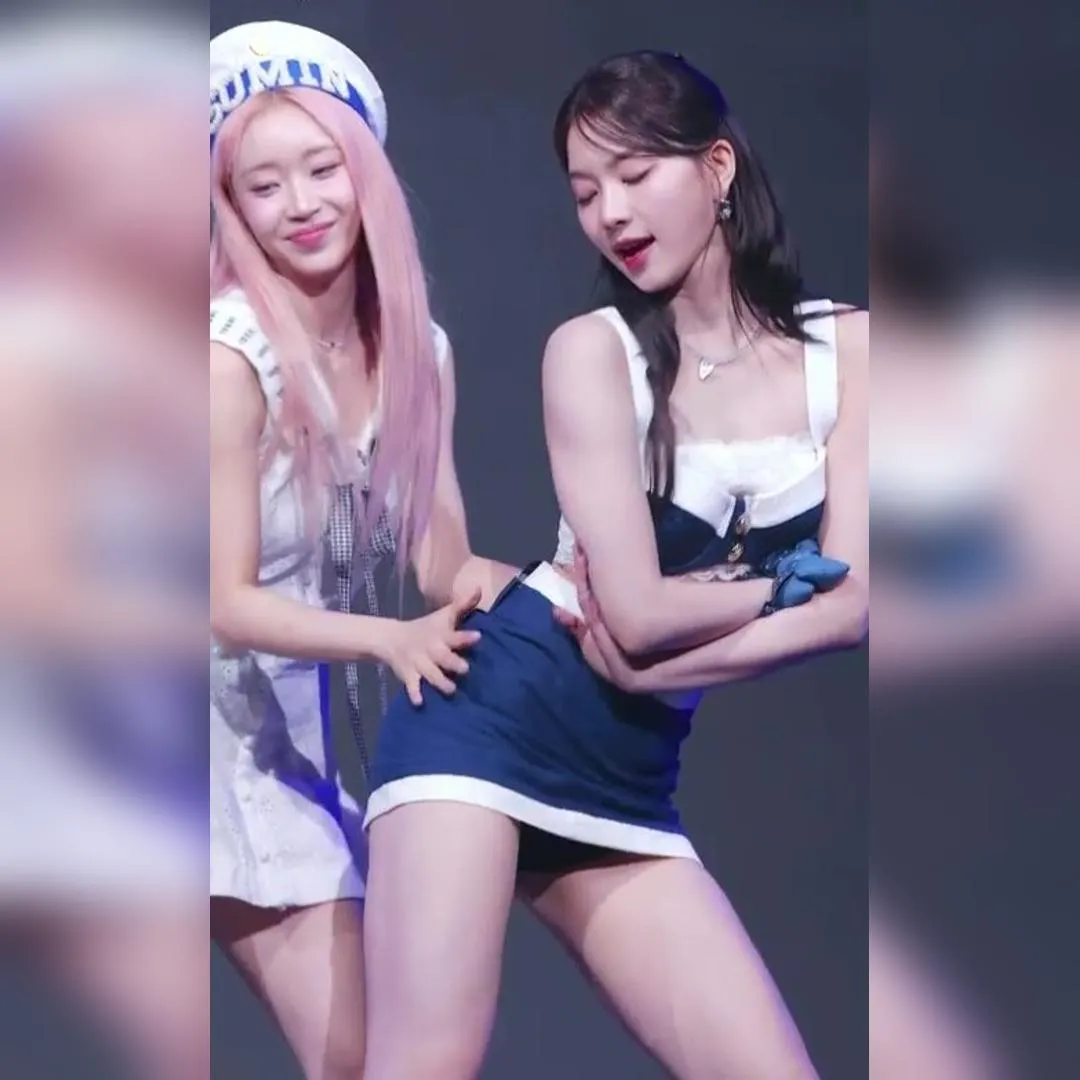 抖動的大腿 STAYC 愛莎 動圖