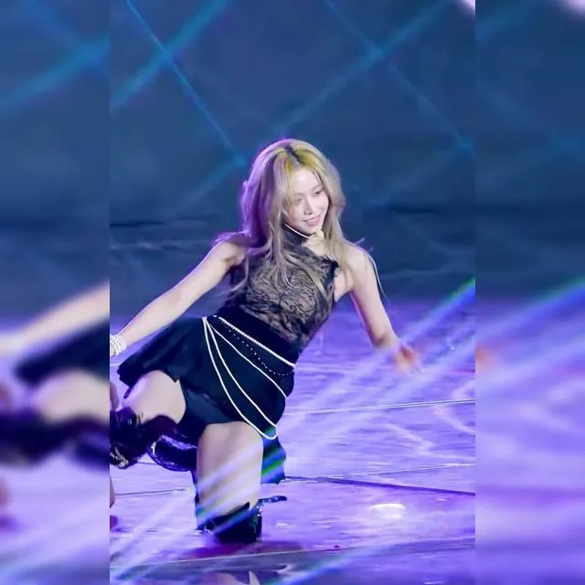 에스파 윈터 KGMA 위플래쉬 바닥 안무