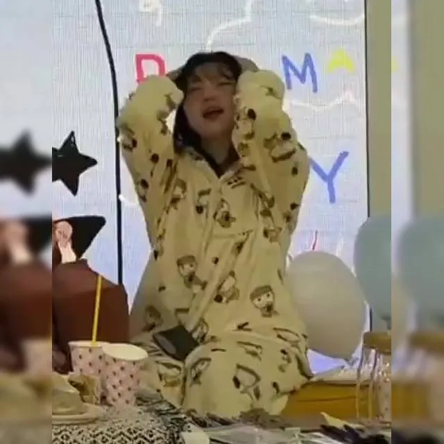 파자마 입고 신음소리 내는 엔믹스 오해원 ㄷㄷ