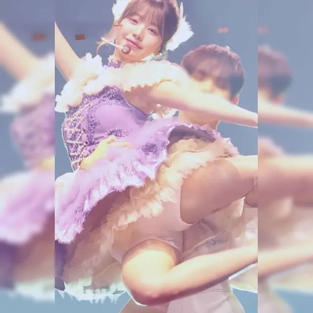 발레 의상도 찰떡인 장원영 겨드랑이 속바지 틈새 노출