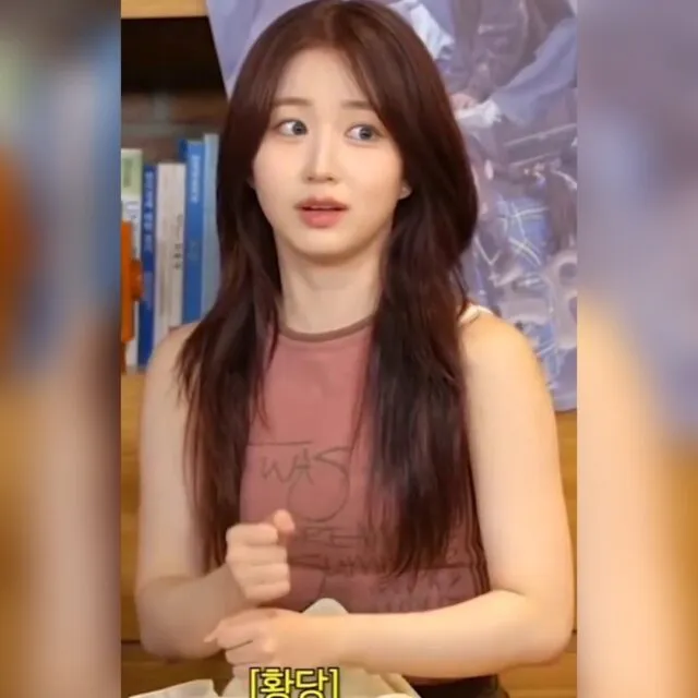 뭐…하세요? 엔믹스 오해원 당황스러운 손놀림