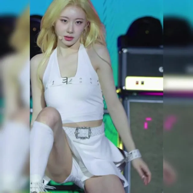 퍼스널컬러가 금발인거 같은데 있지 채령