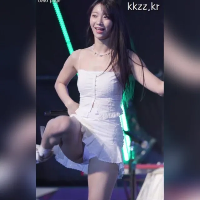 치마에 온집중 시키게 만드는 오마이걸 유빈