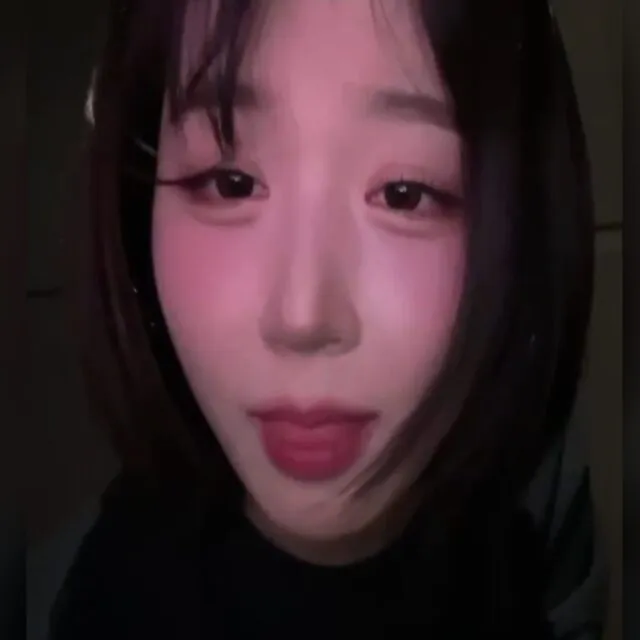 라이브 방송중 눈풀린 오해원