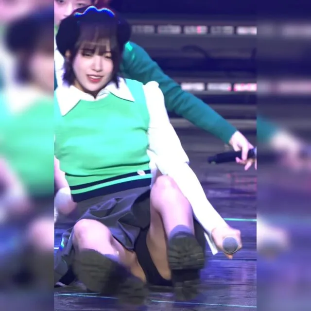 안유진 러브다이브 바닥안무 모음