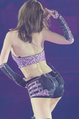 Twice Momo GIF Featuring a Curvy Backside