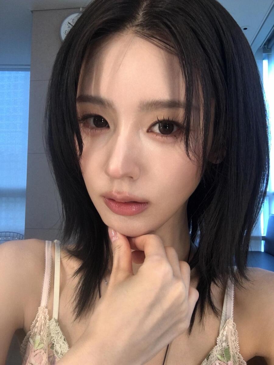 미연 시원한 꽃무늬 끈나시 겨드랑이 페로몬 슬렌더 몸매 #2