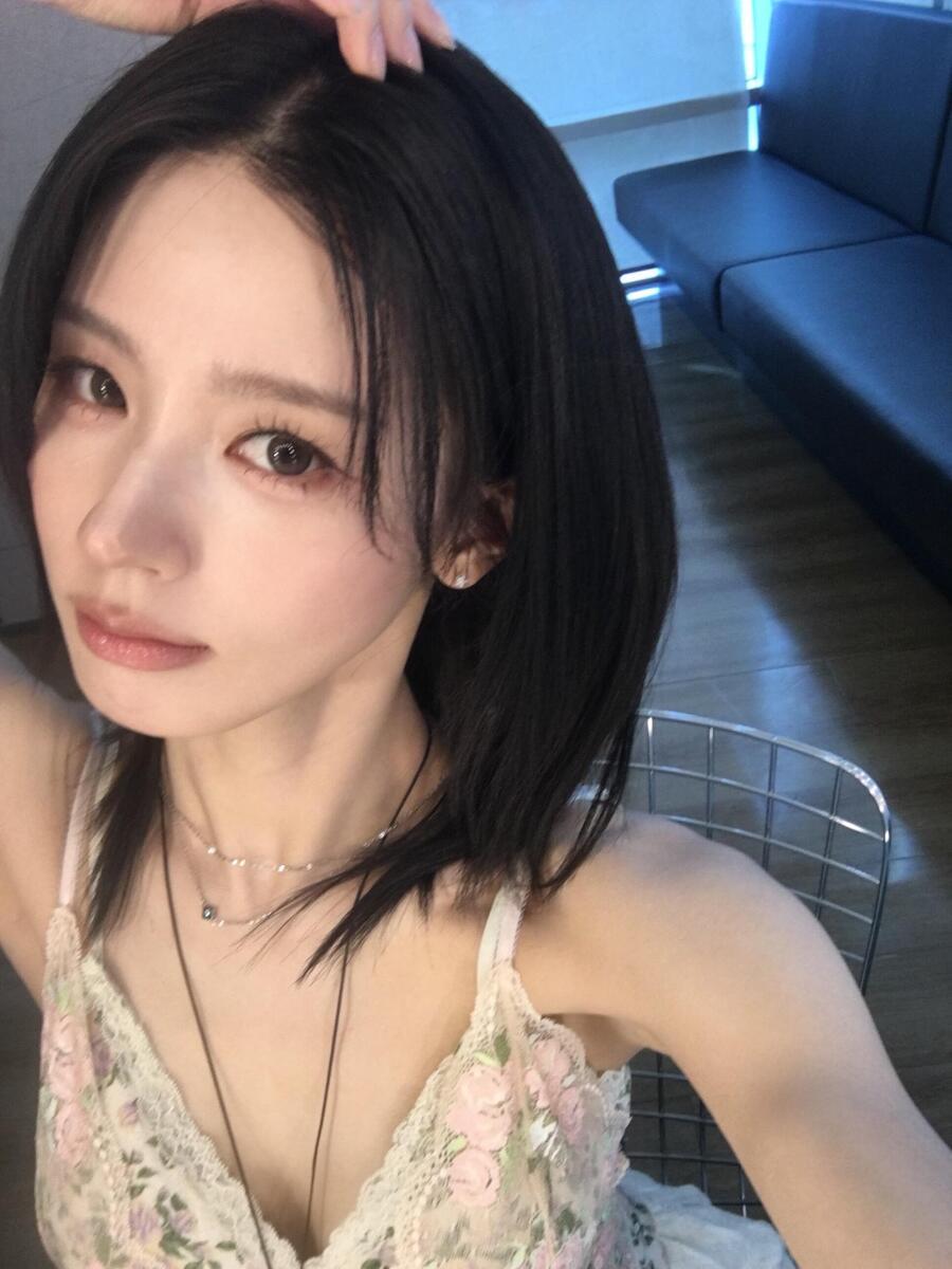 미연 시원한 꽃무늬 끈나시 겨드랑이 페로몬 슬렌더 몸매 #2