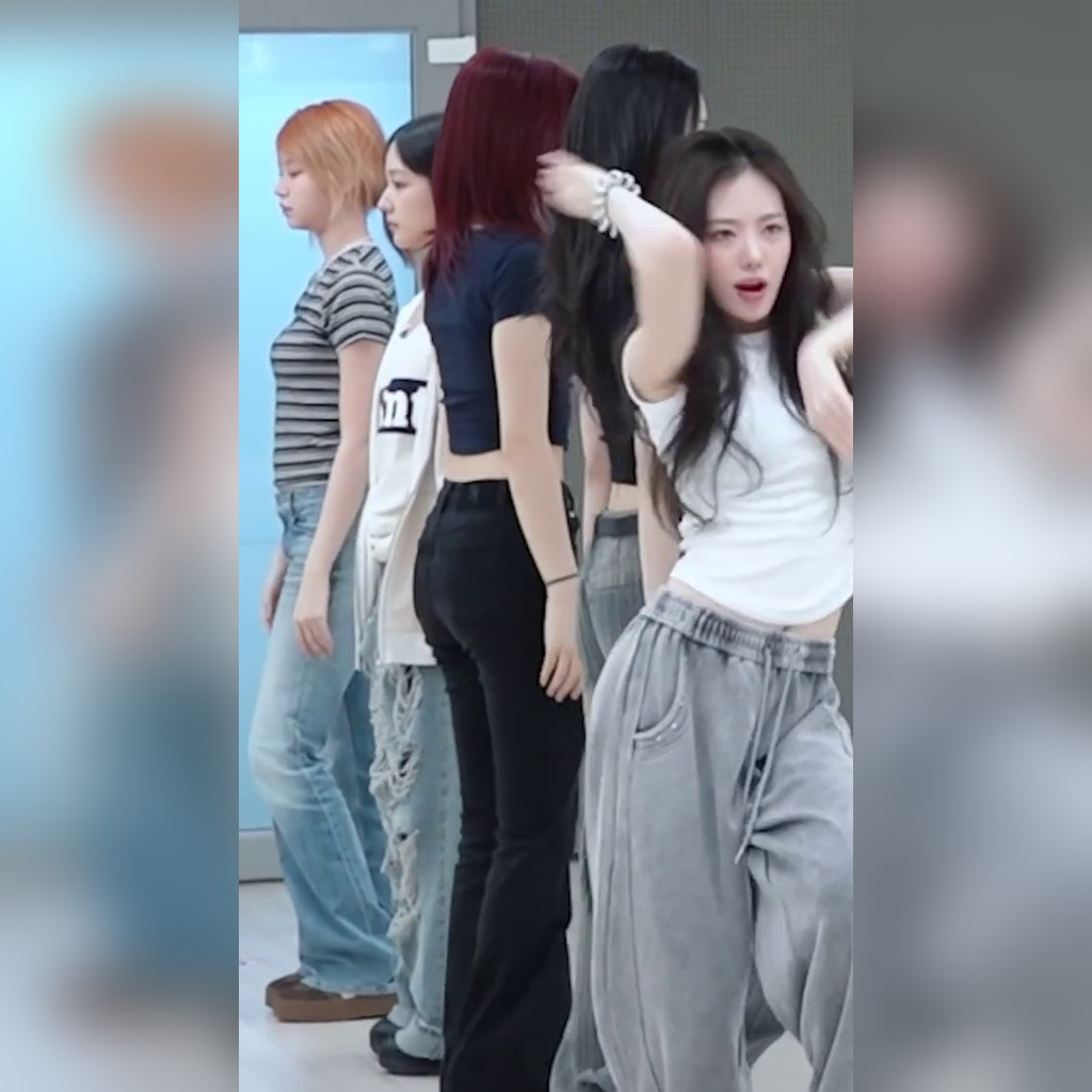 舞蹈练习：只有我一个人屁股最突出—Kiki Kiki的黑色牛仔裤篇