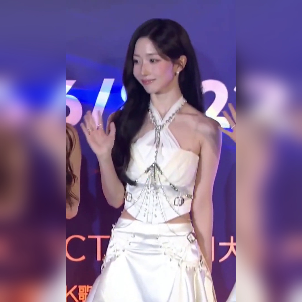 香港TIM Aレッドカーペット 雪潤、ヘウォン、リリー すらりとしたウエスト、はちみつのような太もも