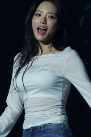 fromis_9 パク・ジウォン コンサートのサウンド確認 GIF