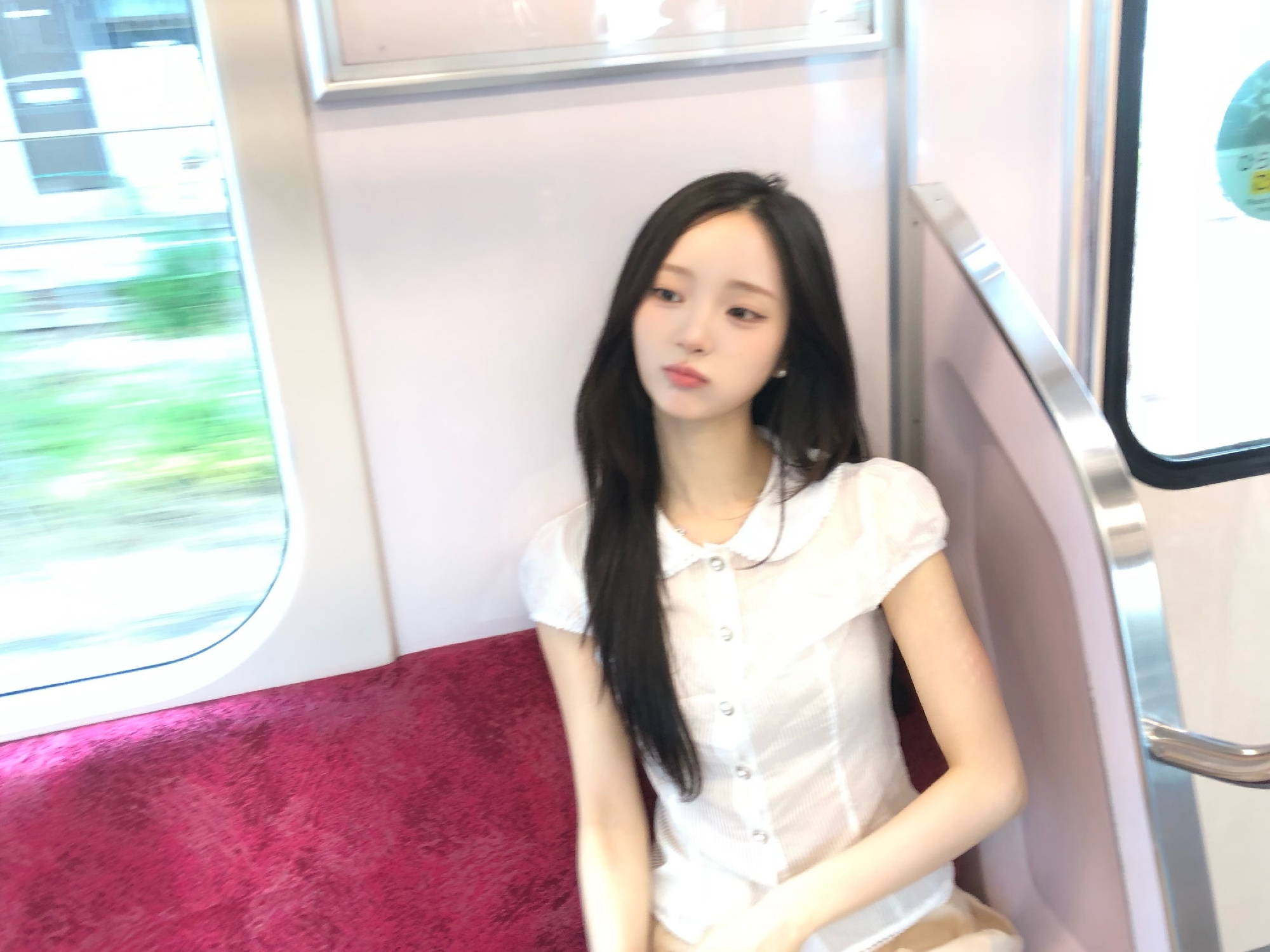 ICHILIN イージーゴー 日本旅行 ラブリーなホワイトのシアー彼女ルック - インスタ