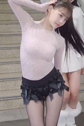 챌린지 찍는 츄 움짤