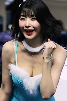 털 날리는 천소윤 치어리더 움짤