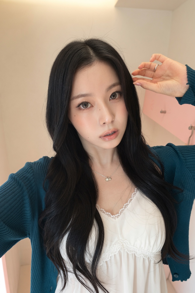 NMIXX Gyujin’s Latest Visuals Blossoming