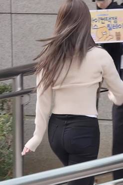 Lovelyz？娜英裤型也很好的动图