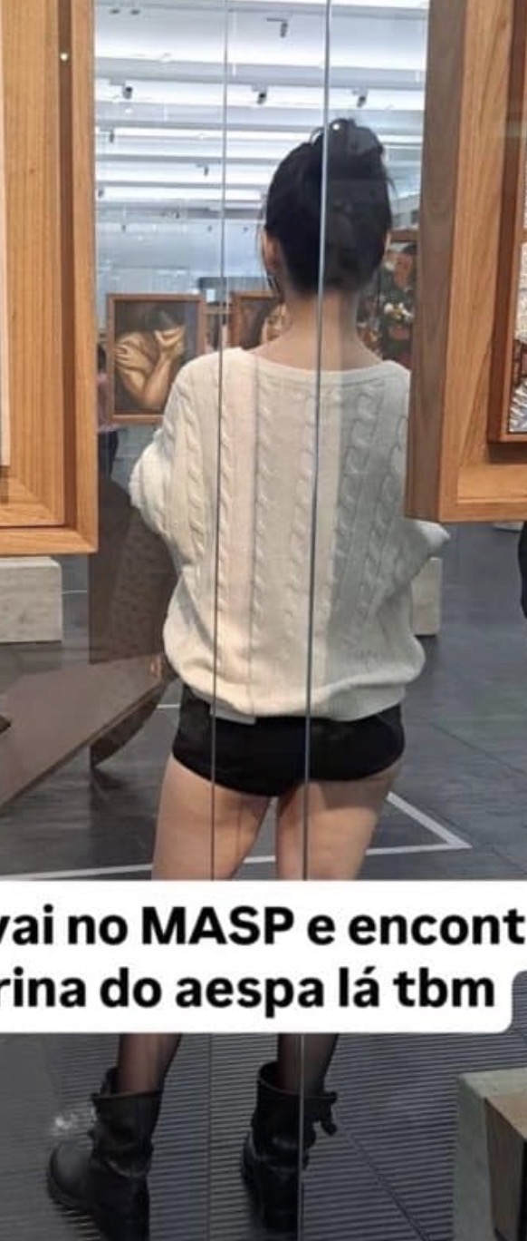 Karina seen walking around in short shorts in Brazil showing almost everything
