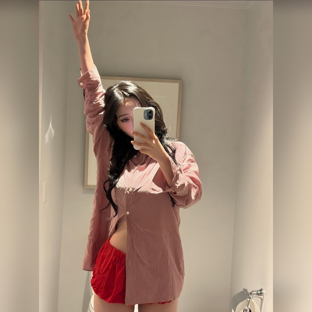 오늘자 카리나 사진 단 한장