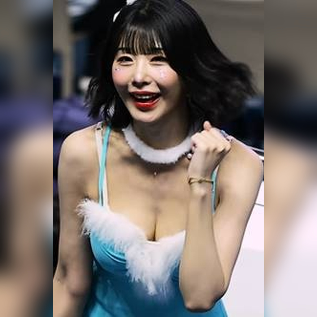 털 날리는 천소윤 치어리더 움짤