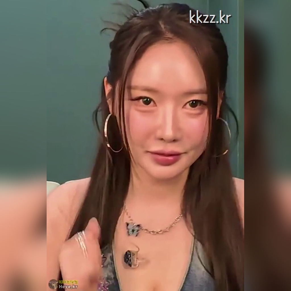 가리지 않는 브브걸 민영 움짤