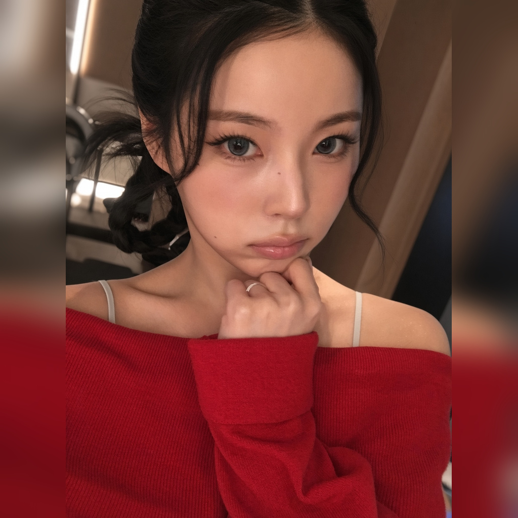 NMIXX 규진  眼部清爽 自拍